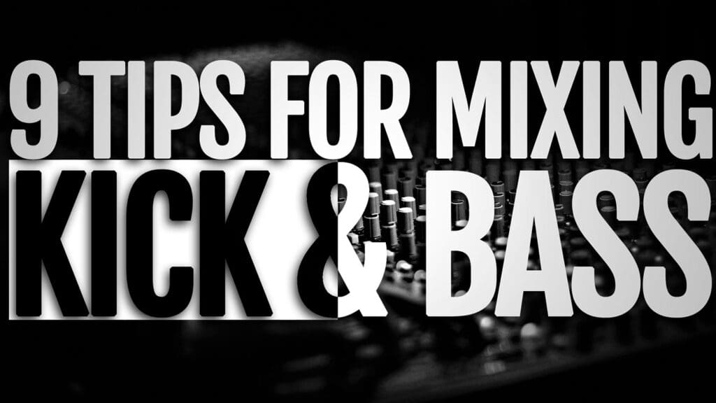 tips for mixing low end - kick and bass
