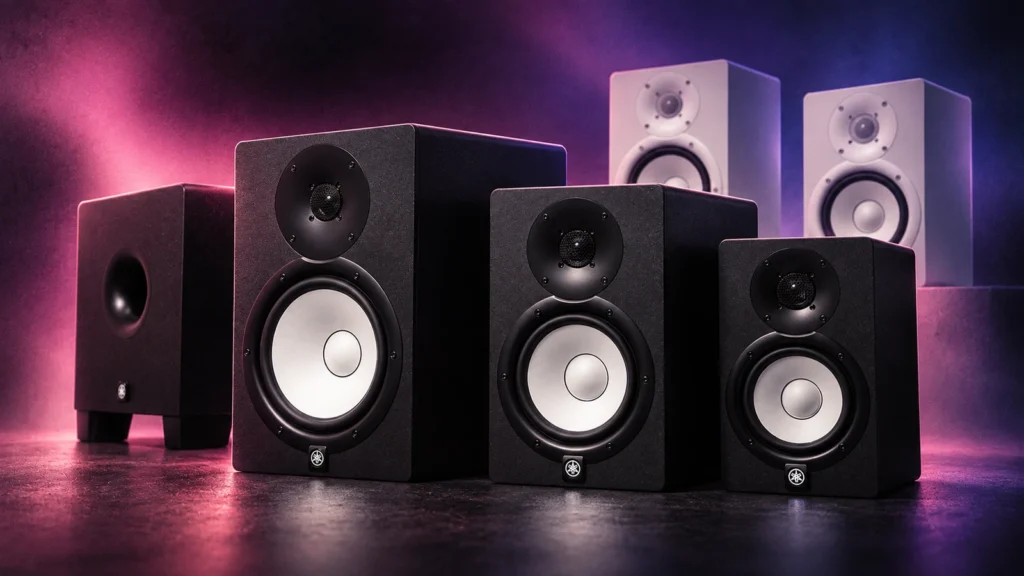 Yamaha HS7 and HS8 speakers