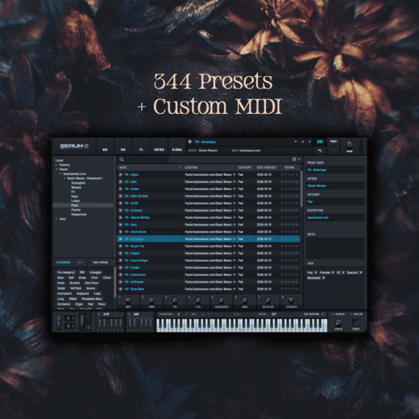 Movement I - Serum 2 Presets - Basic Wavez