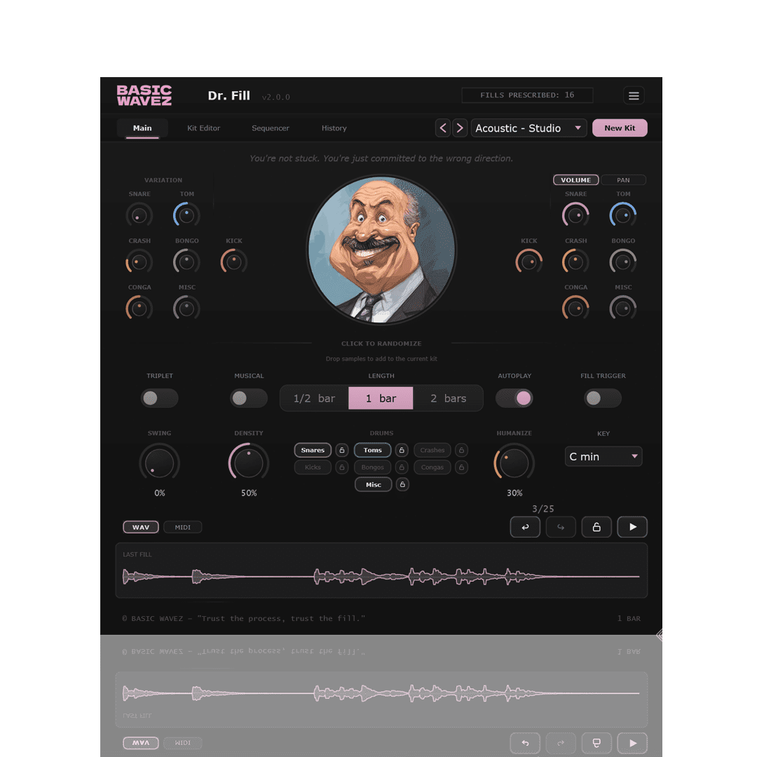 Dr. Fill - Drum Fill Generator artwork