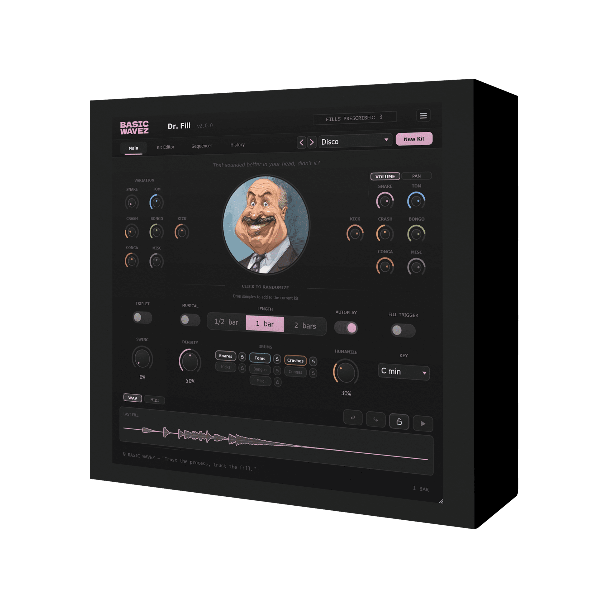 dr fill vst plugin cover